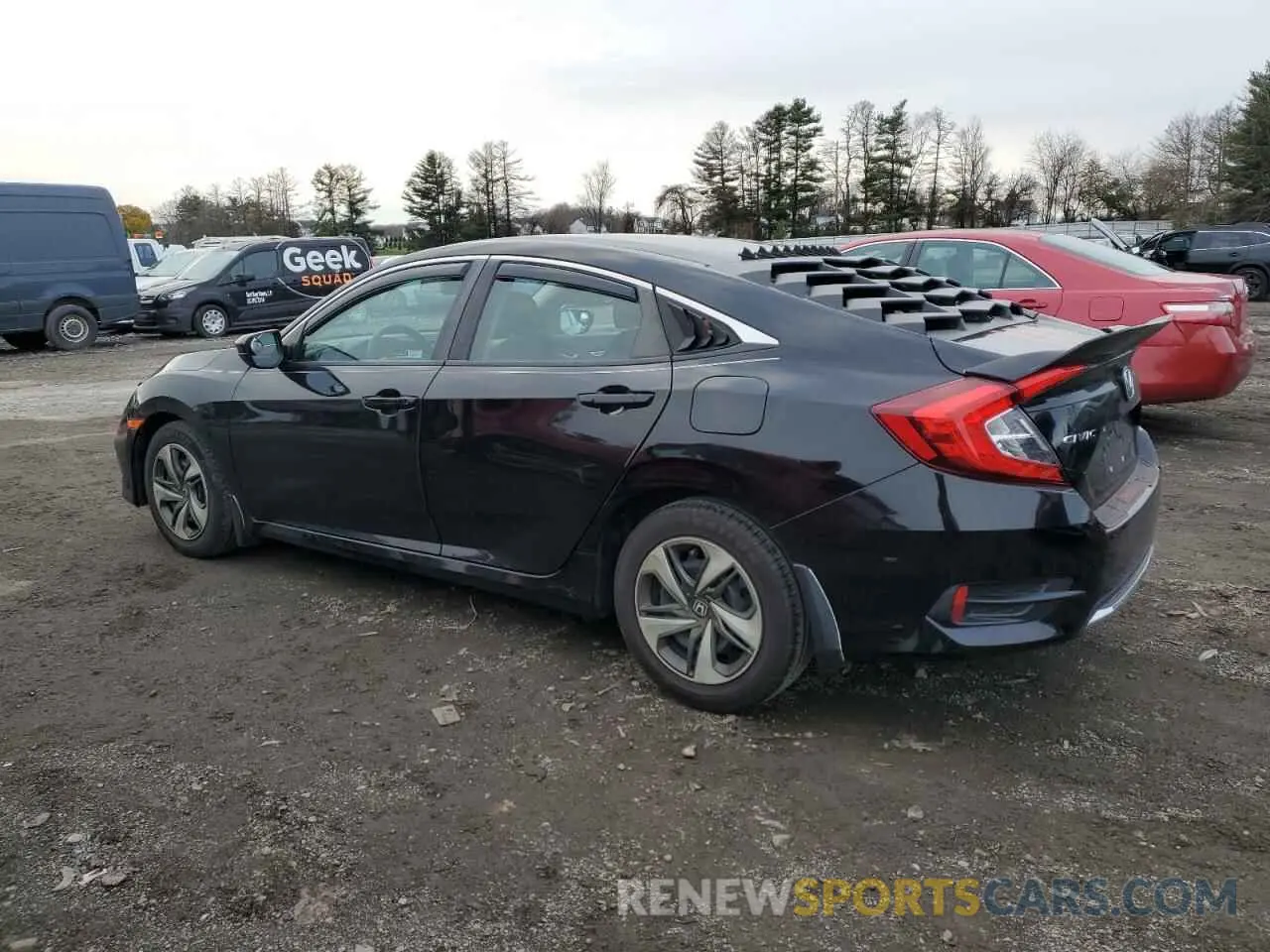 2 Photograph of a damaged car 2HGFC2F69KH560673 HONDA CIVIC 2019