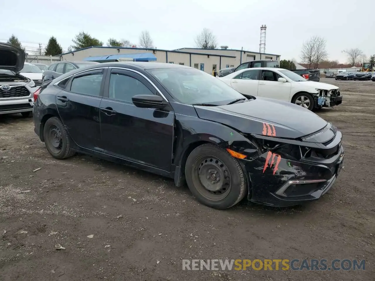 4 Photograph of a damaged car 2HGFC2F69KH560673 HONDA CIVIC 2019