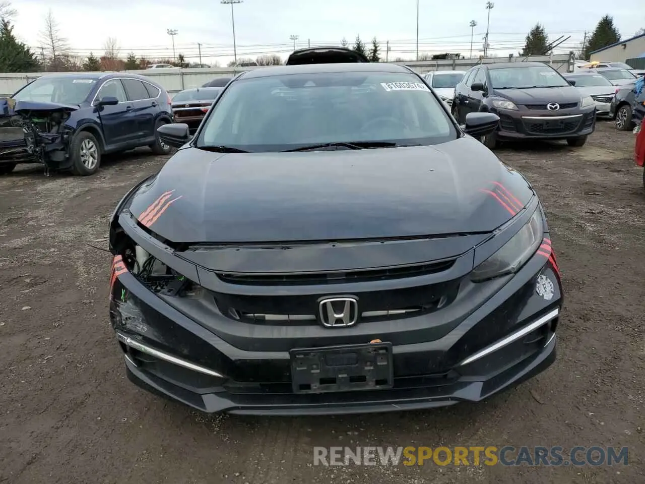 5 Photograph of a damaged car 2HGFC2F69KH560673 HONDA CIVIC 2019