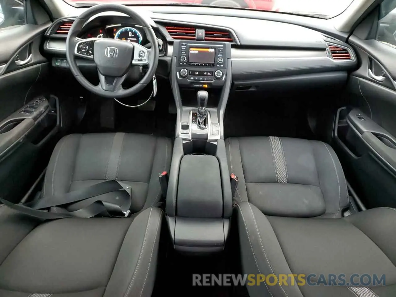 8 Photograph of a damaged car 2HGFC2F69KH560673 HONDA CIVIC 2019