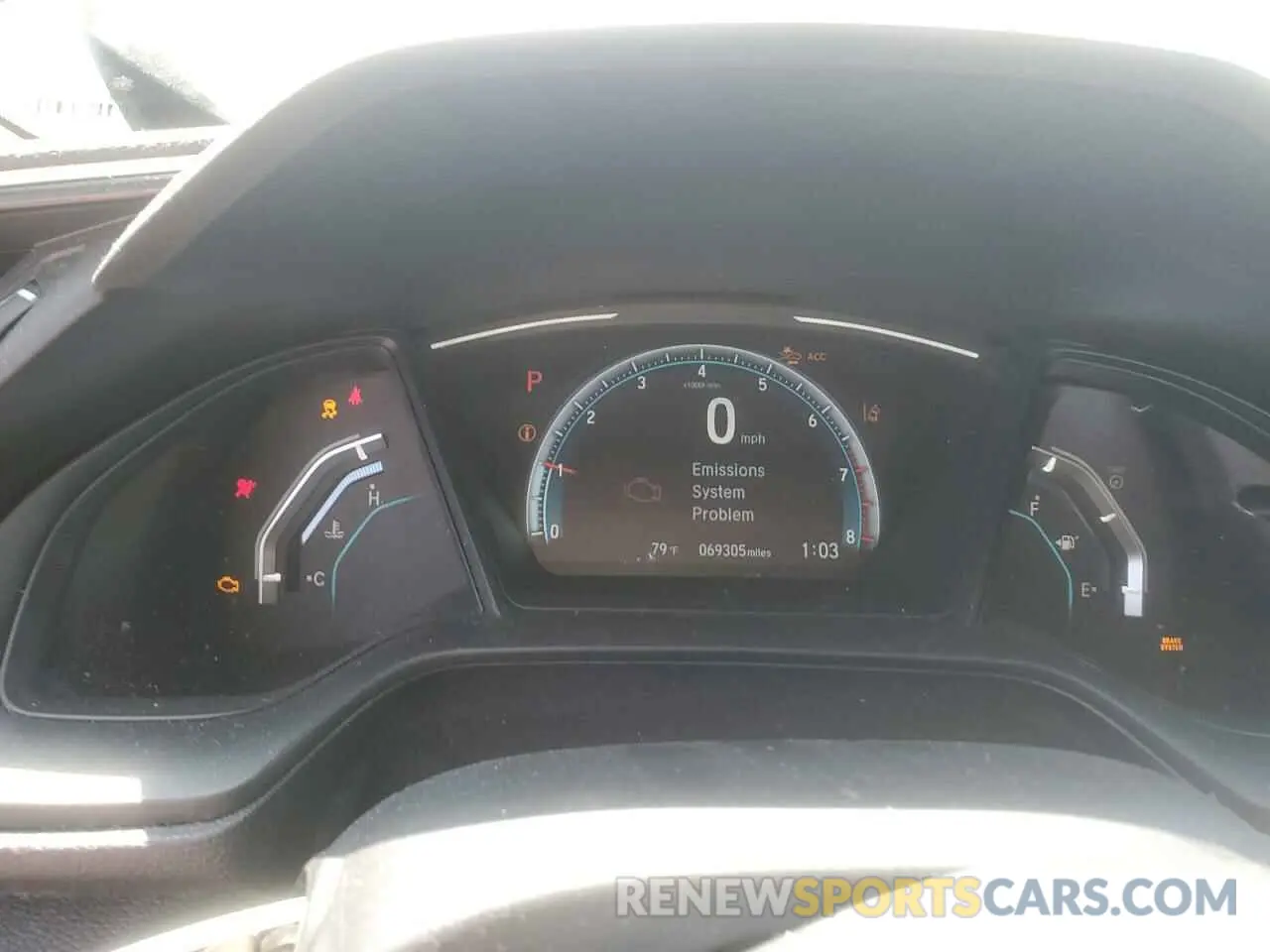9 Photograph of a damaged car 2HGFC2F69KH560883 HONDA CIVIC 2019