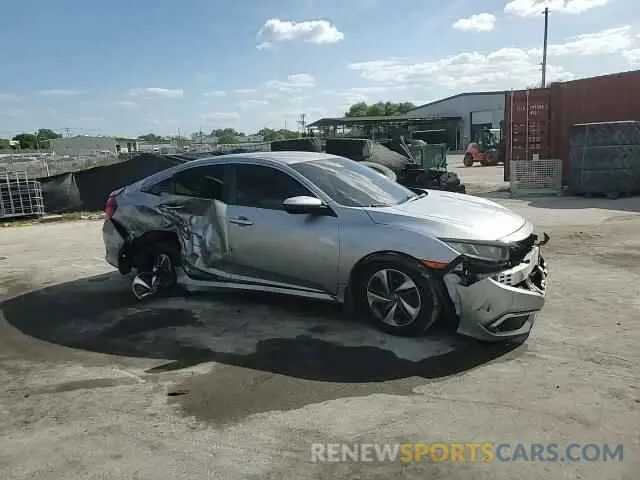 10 Photograph of a damaged car 2HGFC2F69KH567767 HONDA CIVIC 2019