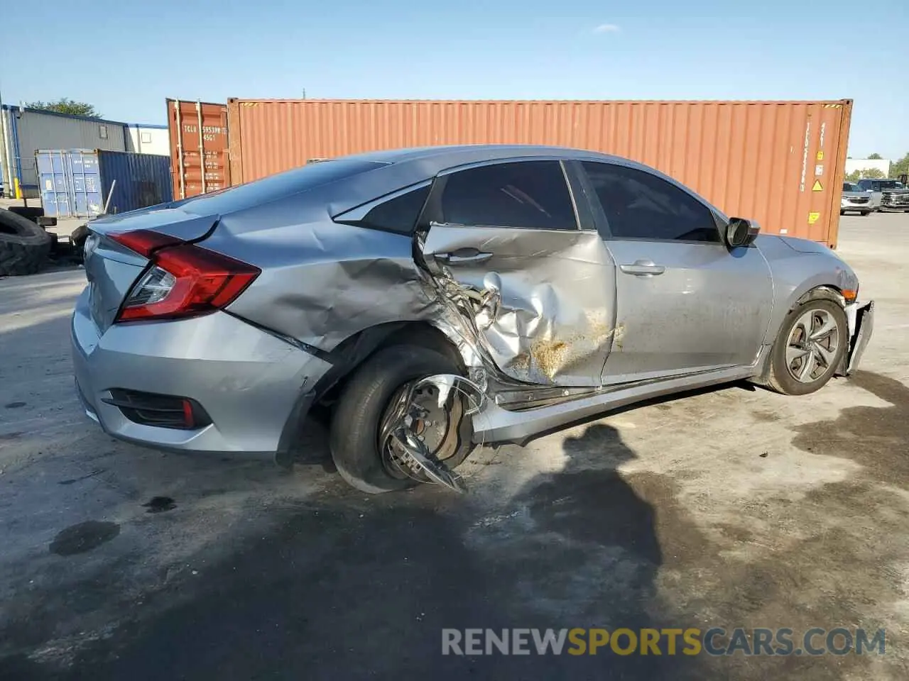 3 Photograph of a damaged car 2HGFC2F69KH567767 HONDA CIVIC 2019