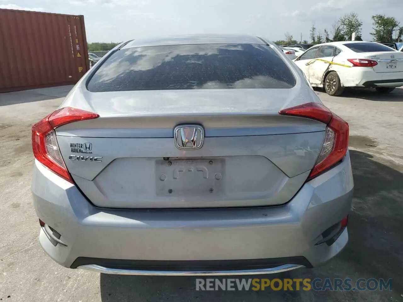 6 Photograph of a damaged car 2HGFC2F69KH567767 HONDA CIVIC 2019
