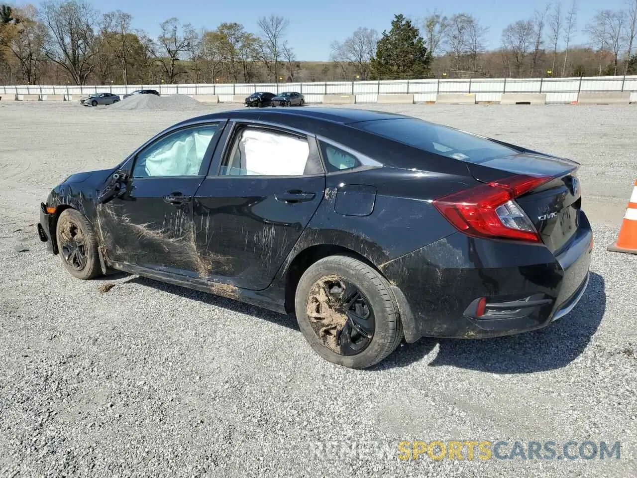 2 Photograph of a damaged car 2HGFC2F69KH582933 HONDA CIVIC 2019
