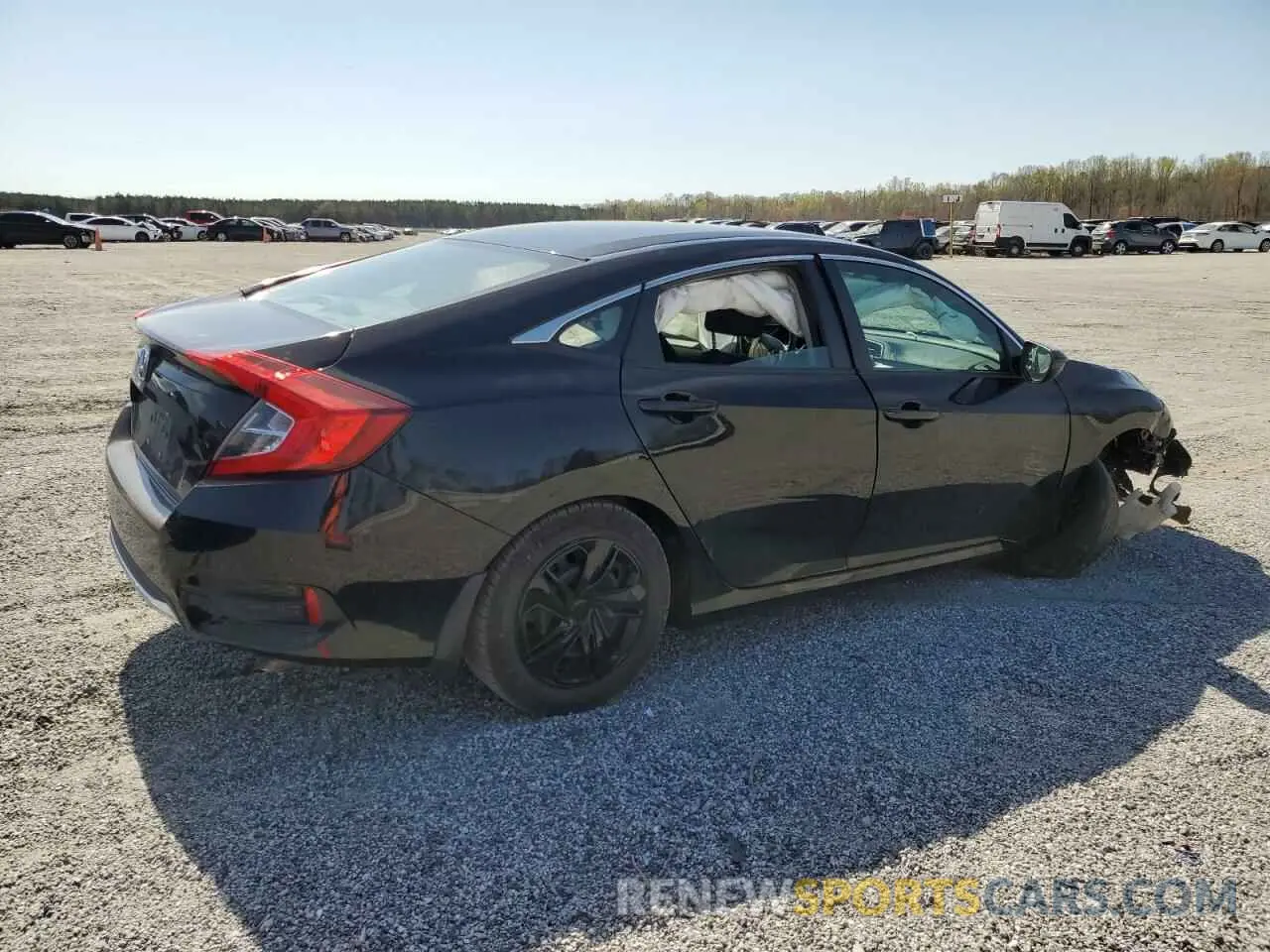 3 Photograph of a damaged car 2HGFC2F69KH582933 HONDA CIVIC 2019
