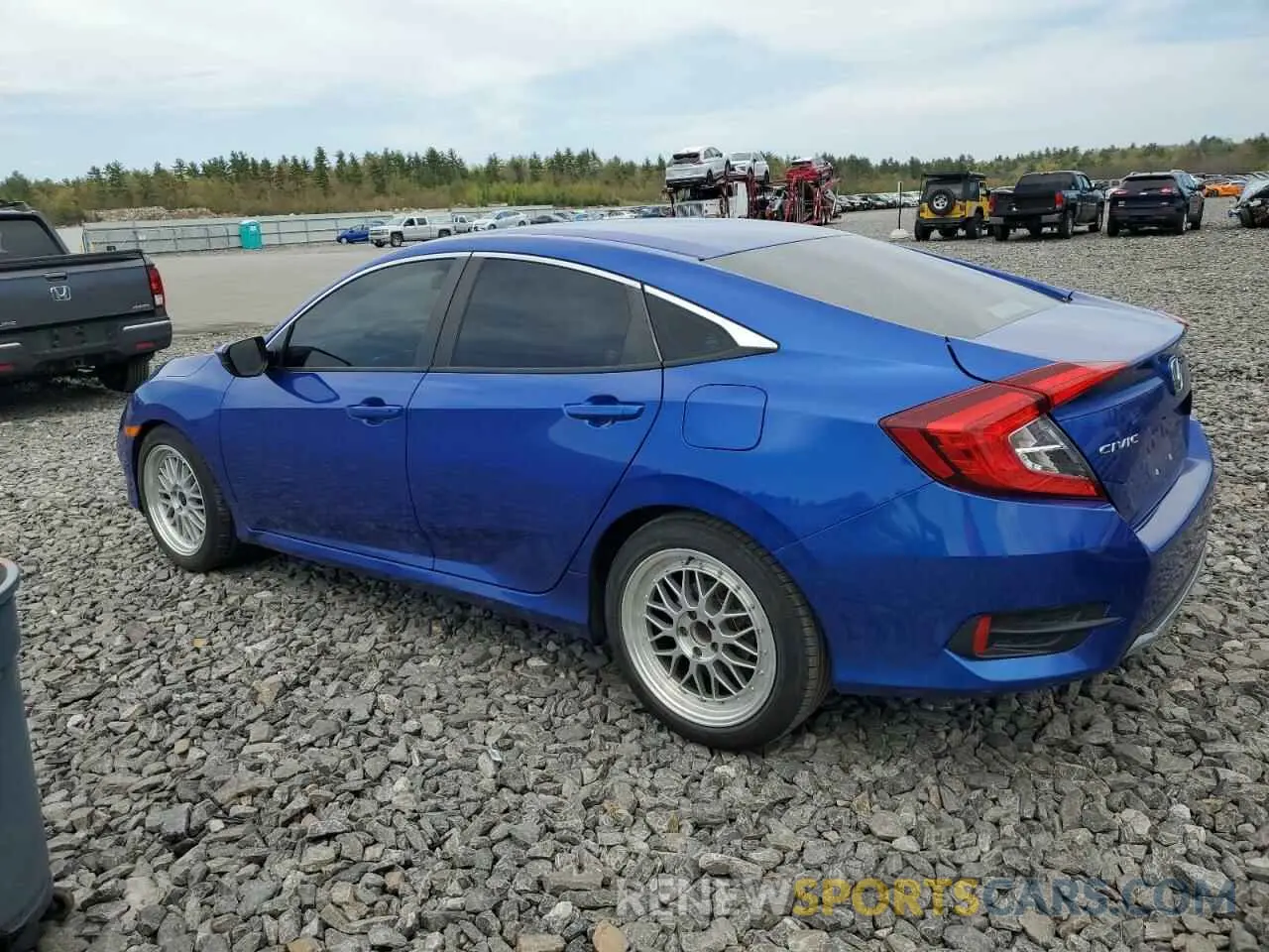 2 Photograph of a damaged car 2HGFC2F69KH585914 HONDA CIVIC 2019