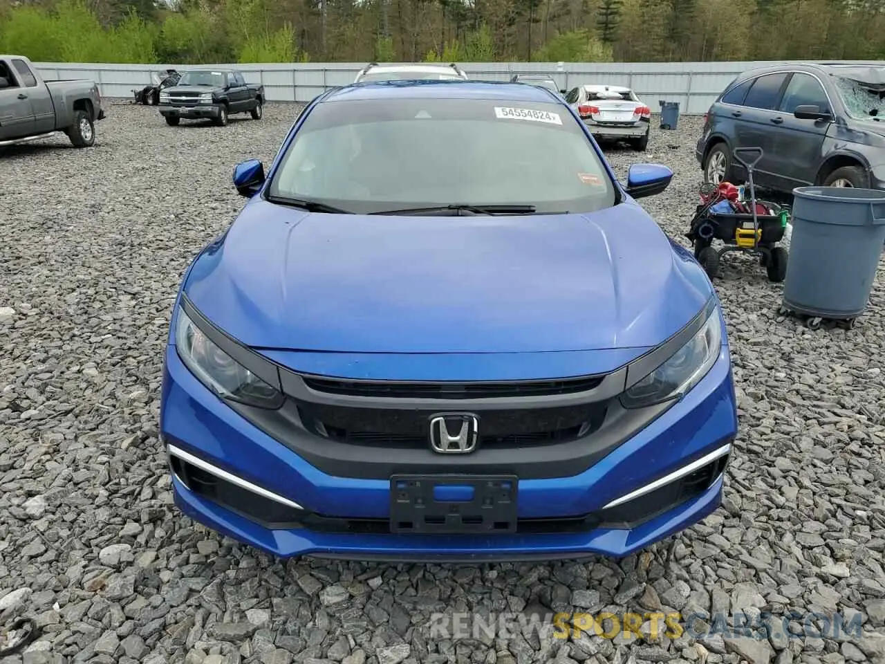 5 Photograph of a damaged car 2HGFC2F69KH585914 HONDA CIVIC 2019