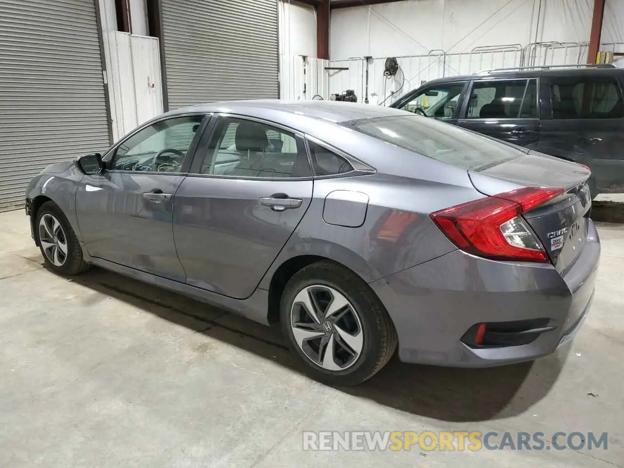 2 Photograph of a damaged car 2HGFC2F69KH596718 HONDA CIVIC 2019