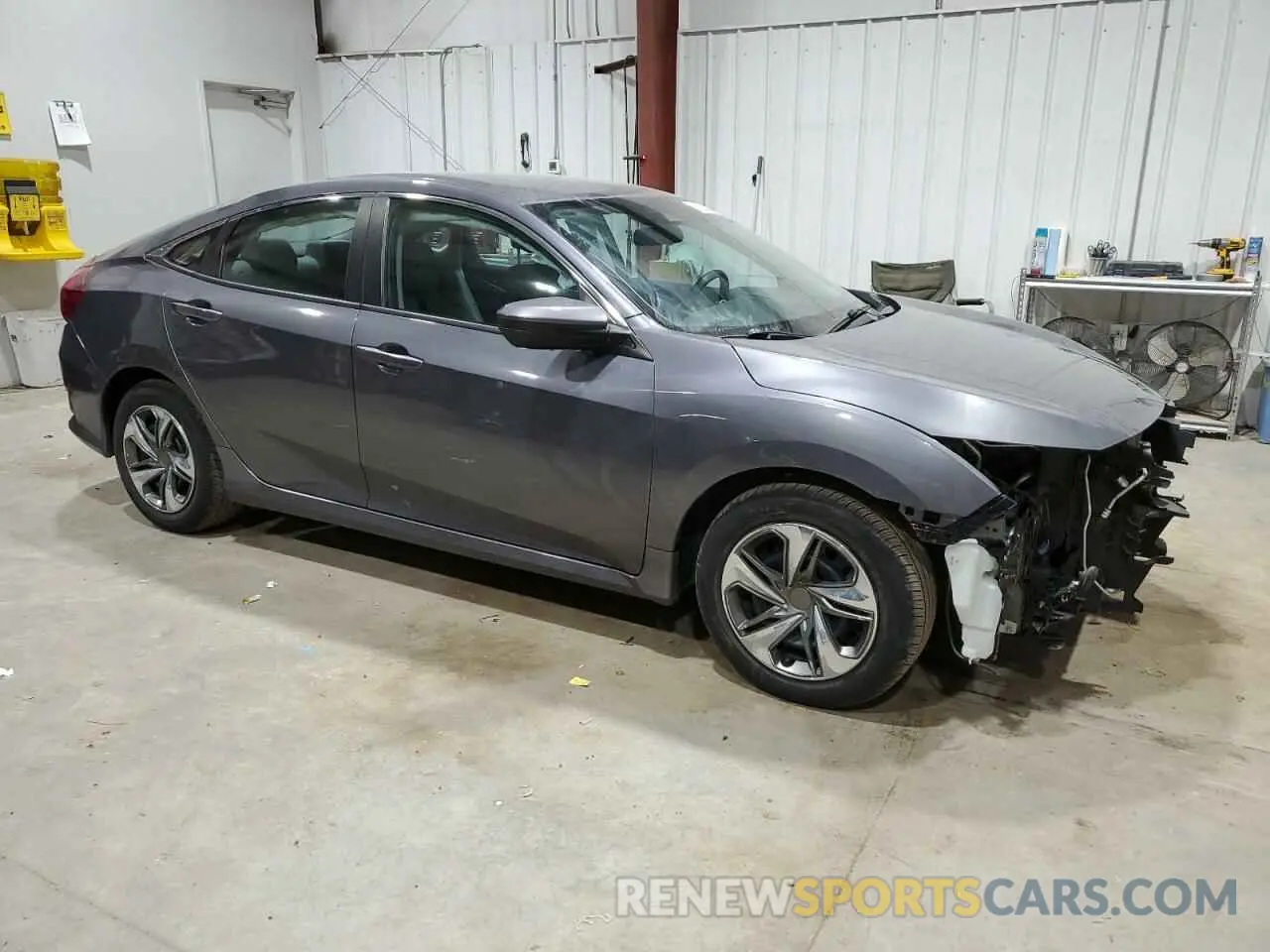 4 Photograph of a damaged car 2HGFC2F69KH596718 HONDA CIVIC 2019