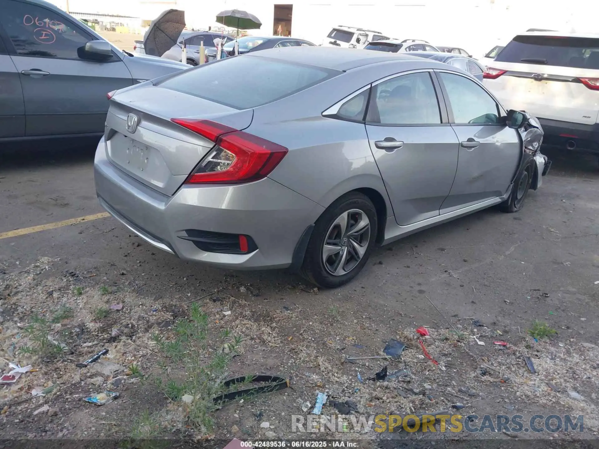 4 Photograph of a damaged car 2HGFC2F6XKH514592 HONDA CIVIC 2019