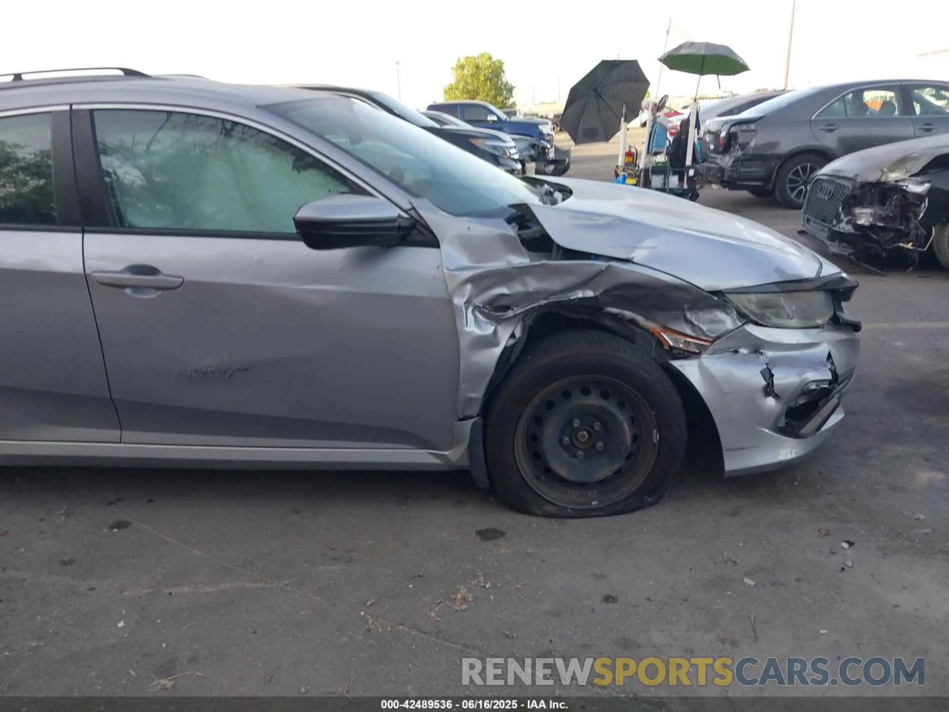 6 Photograph of a damaged car 2HGFC2F6XKH514592 HONDA CIVIC 2019