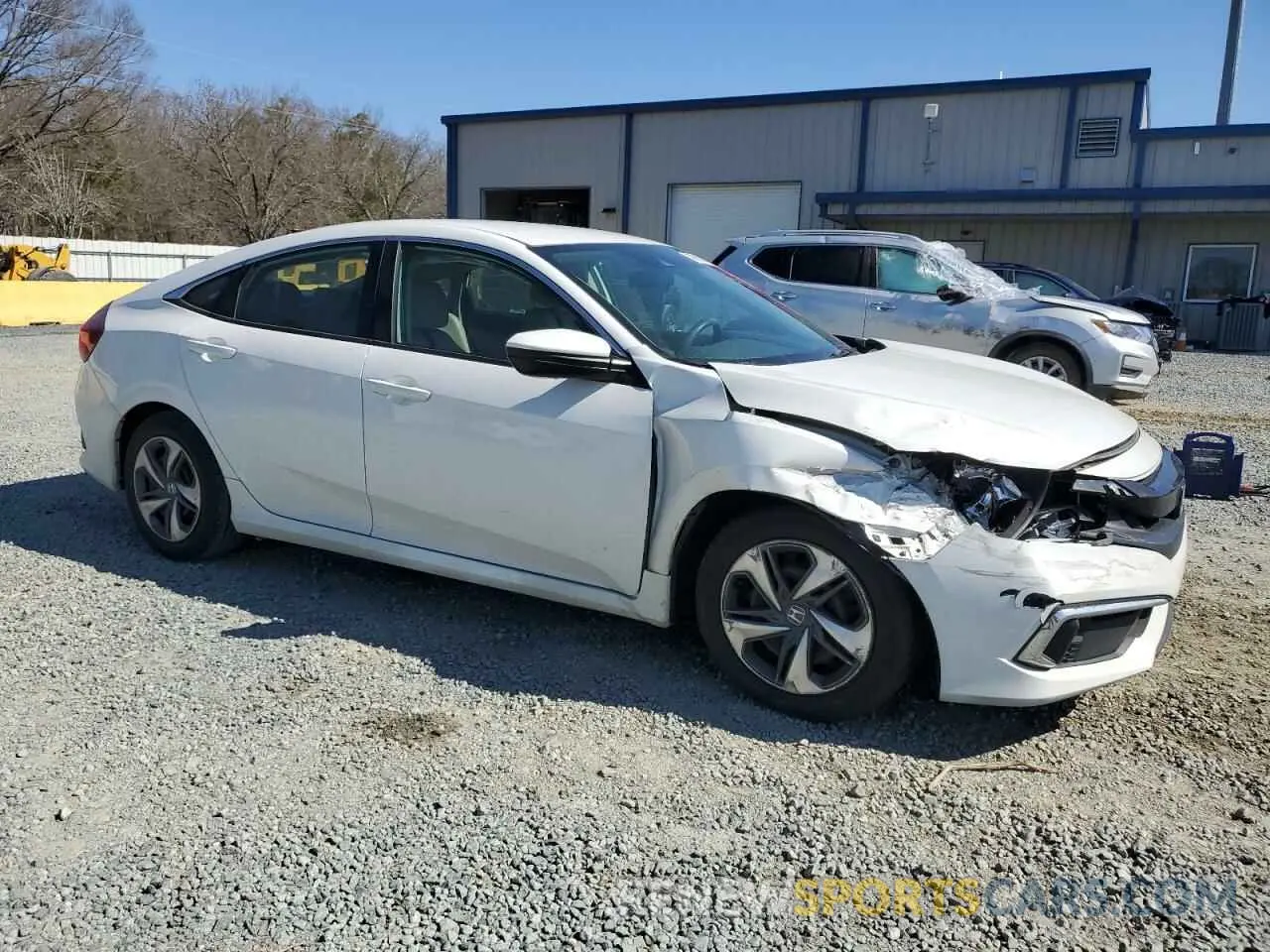 4 Photograph of a damaged car 2HGFC2F6XKH532560 HONDA CIVIC 2019