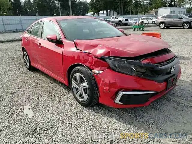 14 Photograph of a damaged car 2HGFC2F6XKH543204 HONDA CIVIC 2019
