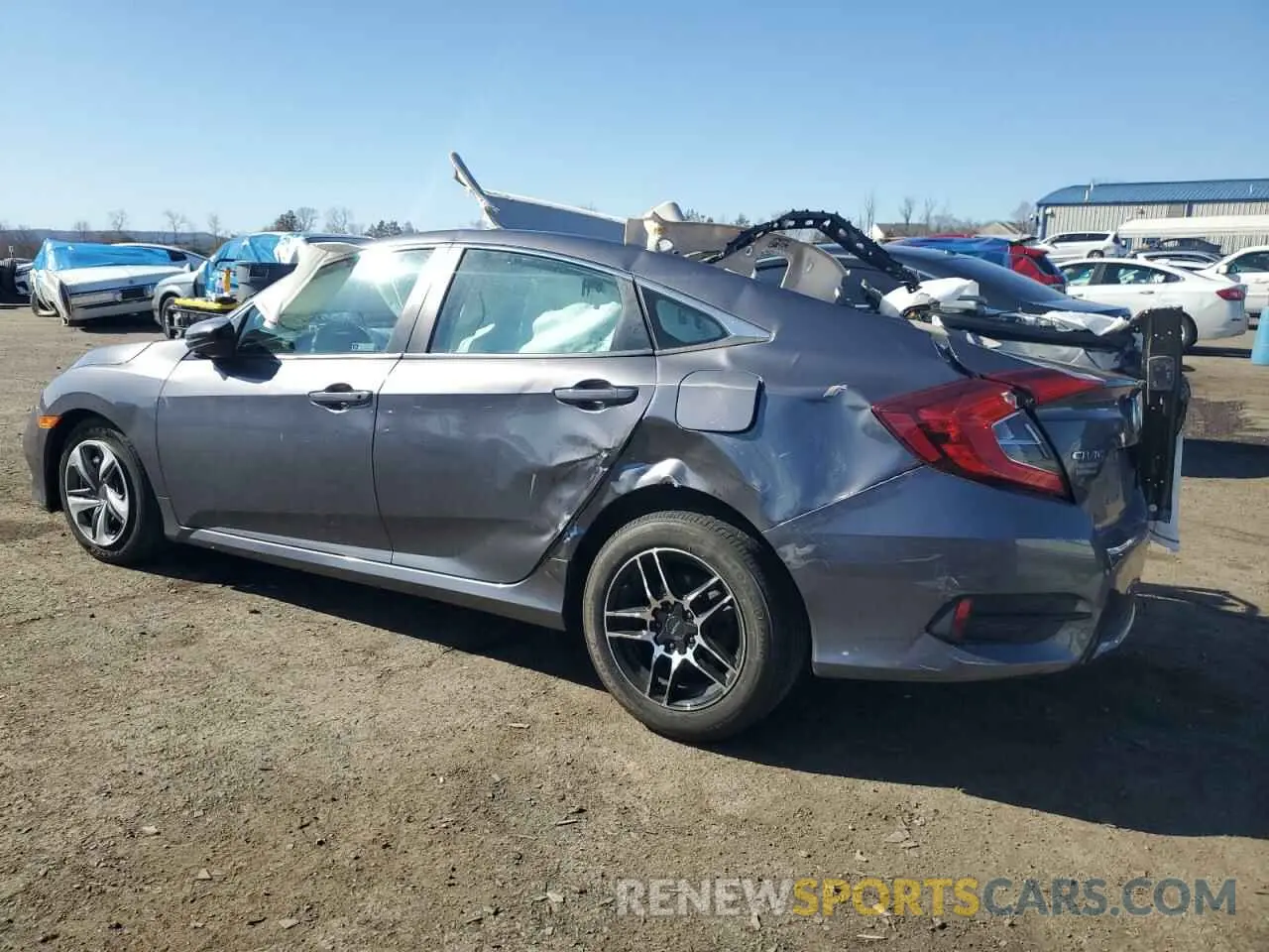 2 Photograph of a damaged car 2HGFC2F6XKH558530 HONDA CIVIC 2019