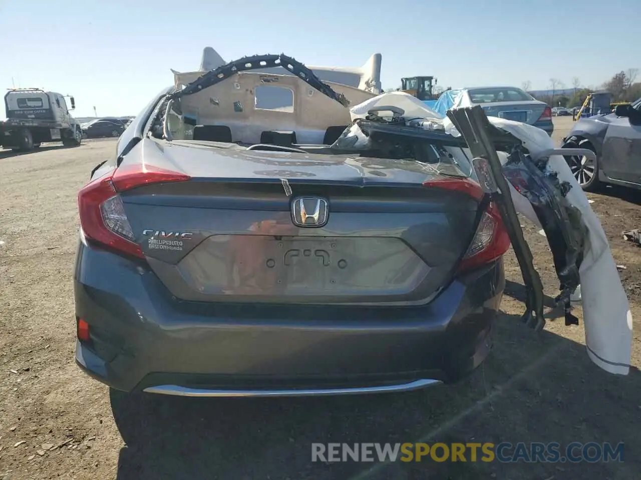 6 Photograph of a damaged car 2HGFC2F6XKH558530 HONDA CIVIC 2019