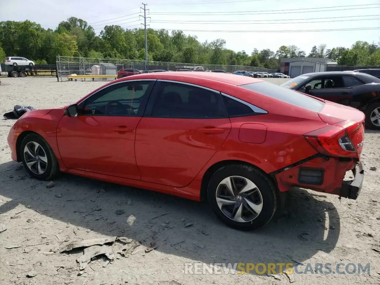 2 Photograph of a damaged car 2HGFC2F6XKH563002 HONDA CIVIC 2019