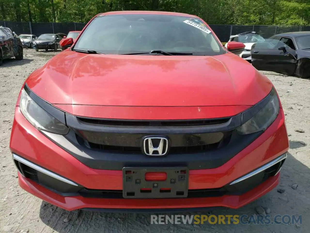5 Photograph of a damaged car 2HGFC2F6XKH563002 HONDA CIVIC 2019