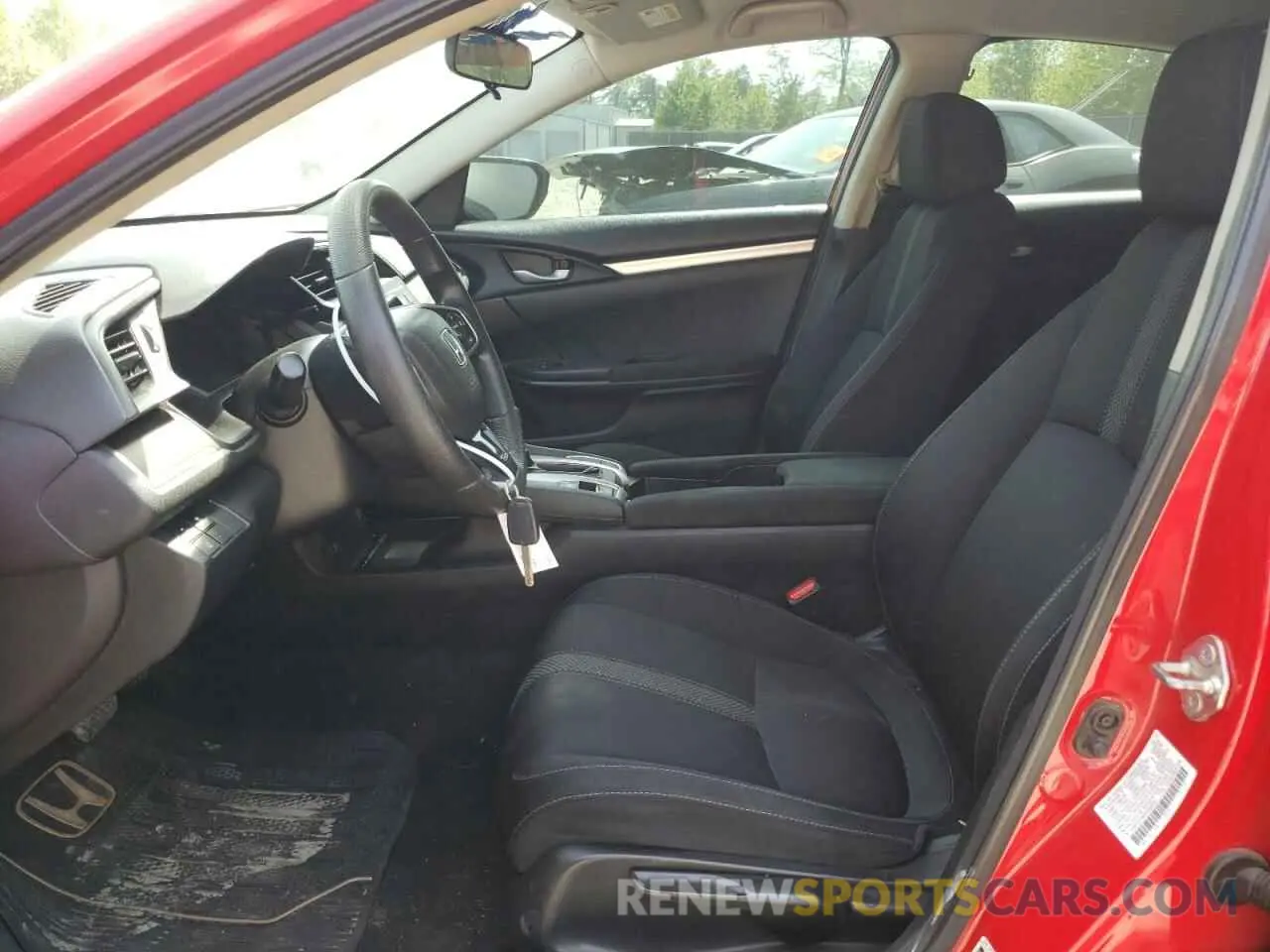 7 Photograph of a damaged car 2HGFC2F6XKH563002 HONDA CIVIC 2019