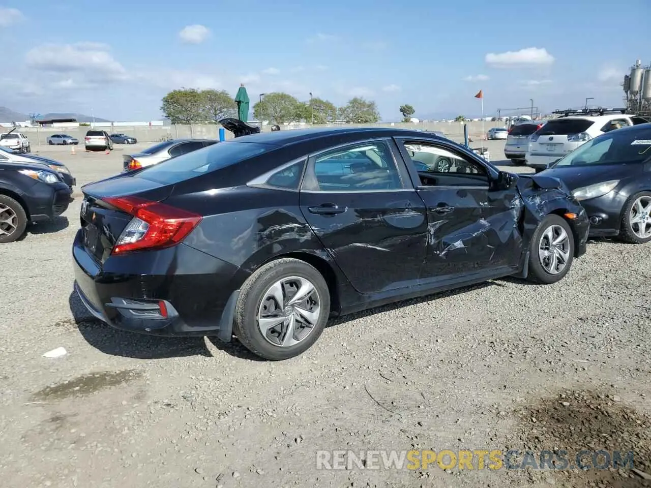 3 Photograph of a damaged car 2HGFC2F6XKH565719 HONDA CIVIC 2019