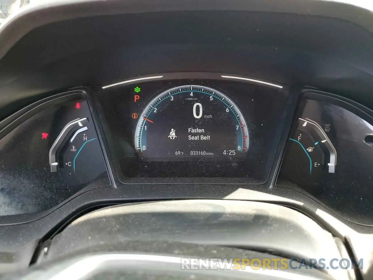 9 Photograph of a damaged car 2HGFC2F6XKH565719 HONDA CIVIC 2019