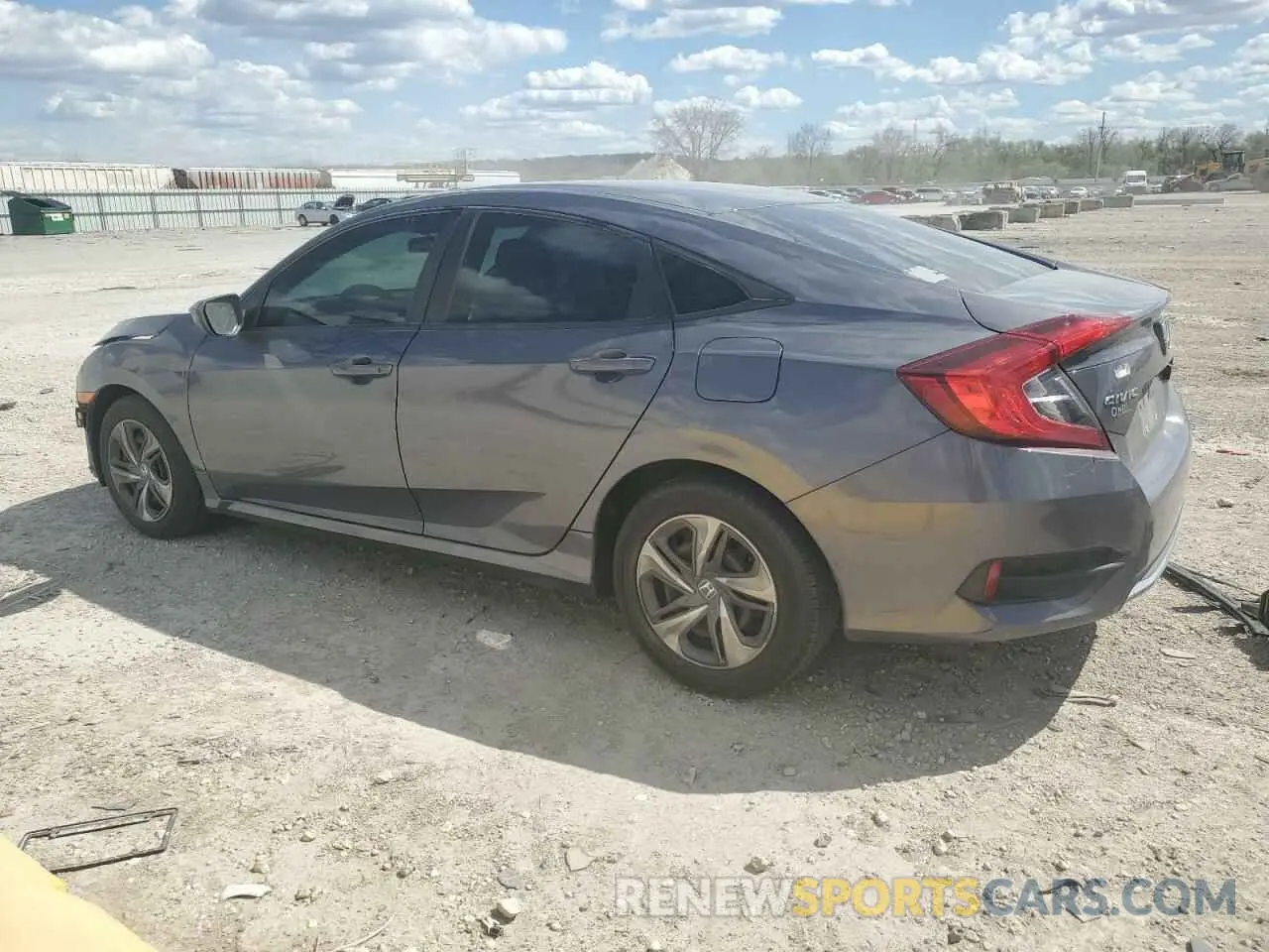 2 Photograph of a damaged car 2HGFC2F6XKH569480 HONDA CIVIC 2019