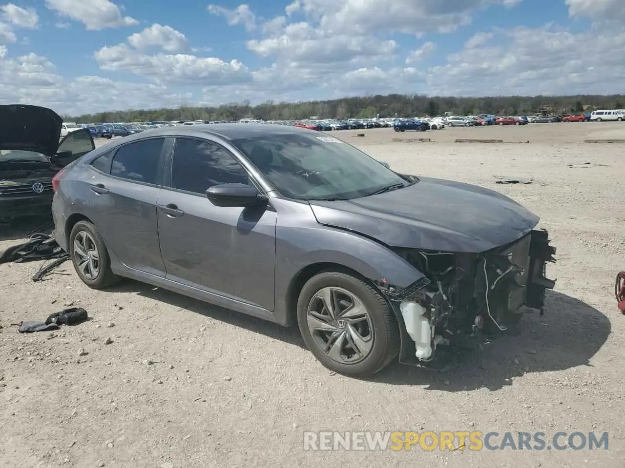 4 Photograph of a damaged car 2HGFC2F6XKH569480 HONDA CIVIC 2019