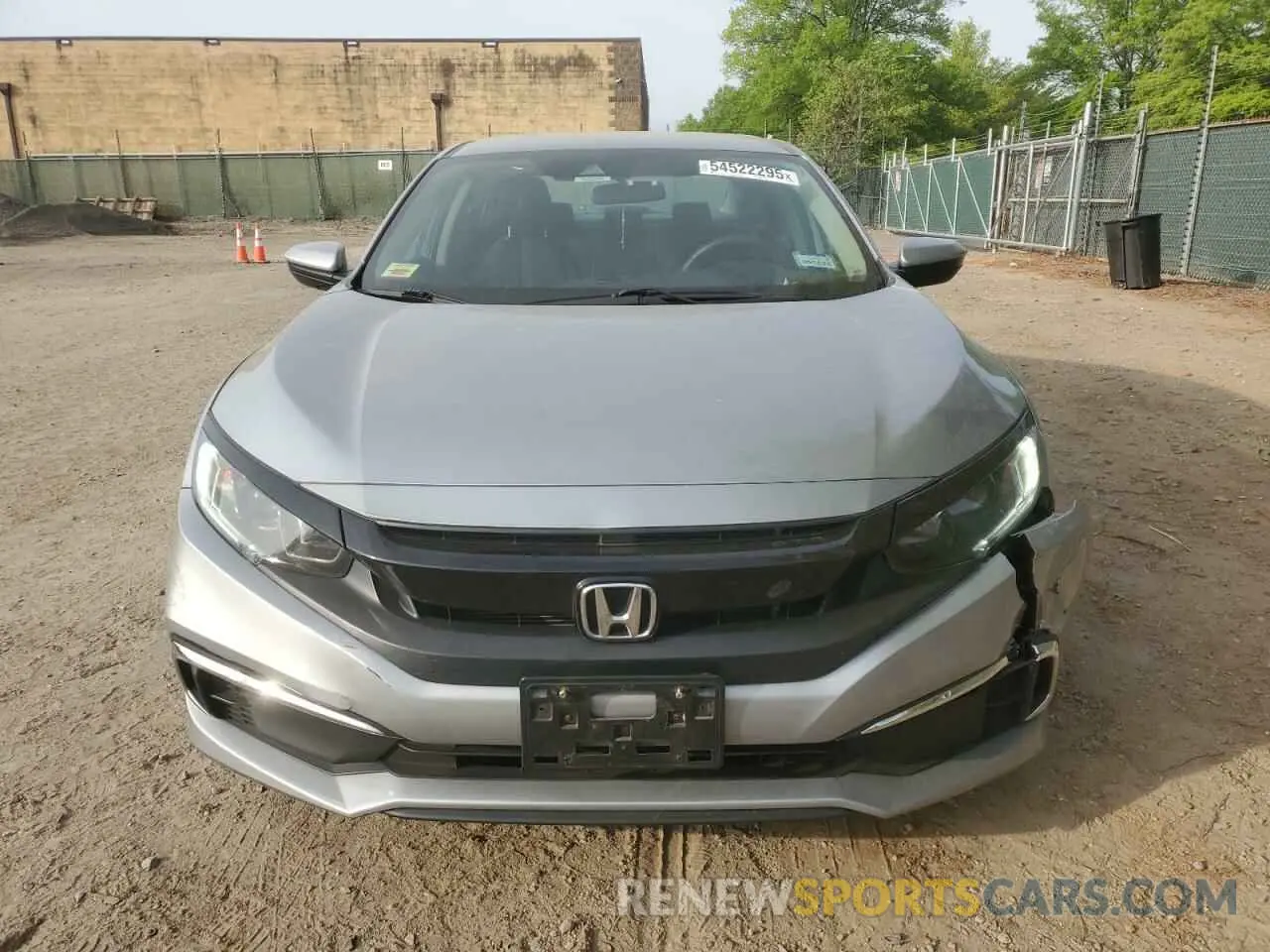 5 Photograph of a damaged car 2HGFC2F6XKH572024 HONDA CIVIC 2019