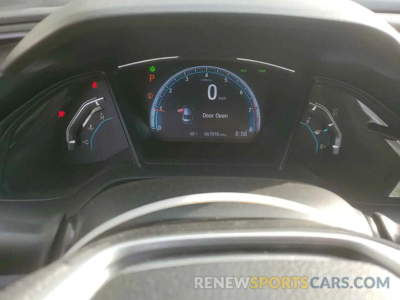 9 Photograph of a damaged car 2HGFC2F6XKH572024 HONDA CIVIC 2019