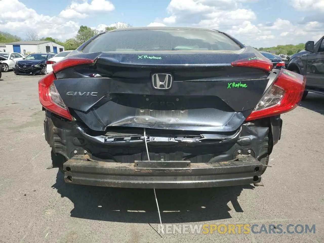 6 Photograph of a damaged car 2HGFC2F6XKH584304 HONDA CIVIC 2019