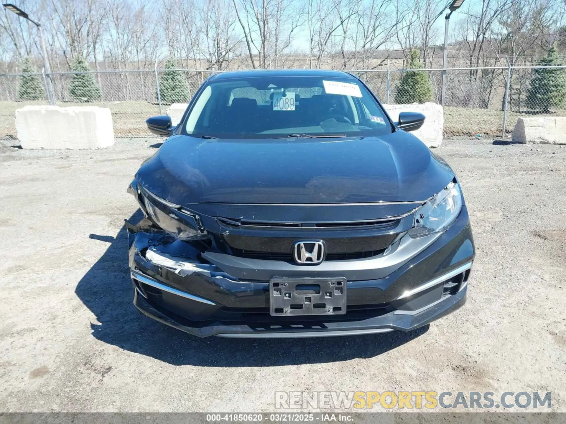 12 Photograph of a damaged car 2HGFC2F6XKH585601 HONDA CIVIC 2019
