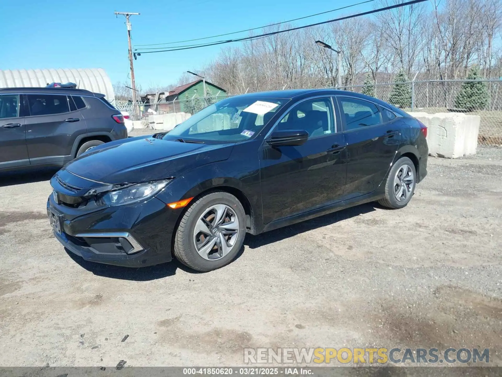 2 Photograph of a damaged car 2HGFC2F6XKH585601 HONDA CIVIC 2019