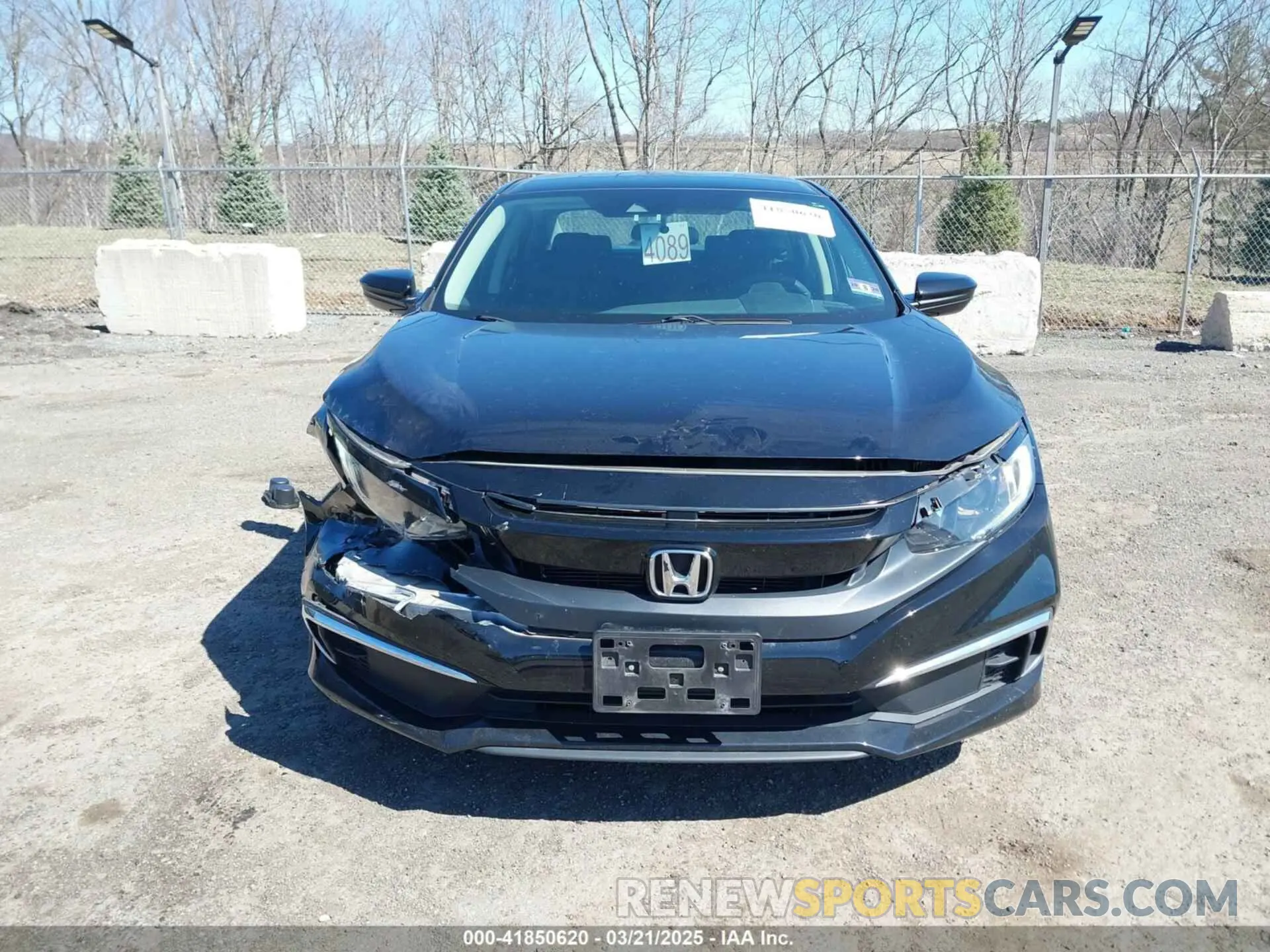 6 Photograph of a damaged car 2HGFC2F6XKH585601 HONDA CIVIC 2019