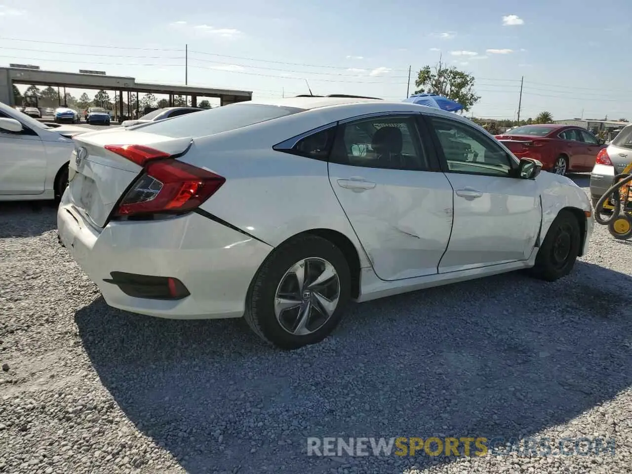 3 Photograph of a damaged car 2HGFC2F6XKH599885 HONDA CIVIC 2019