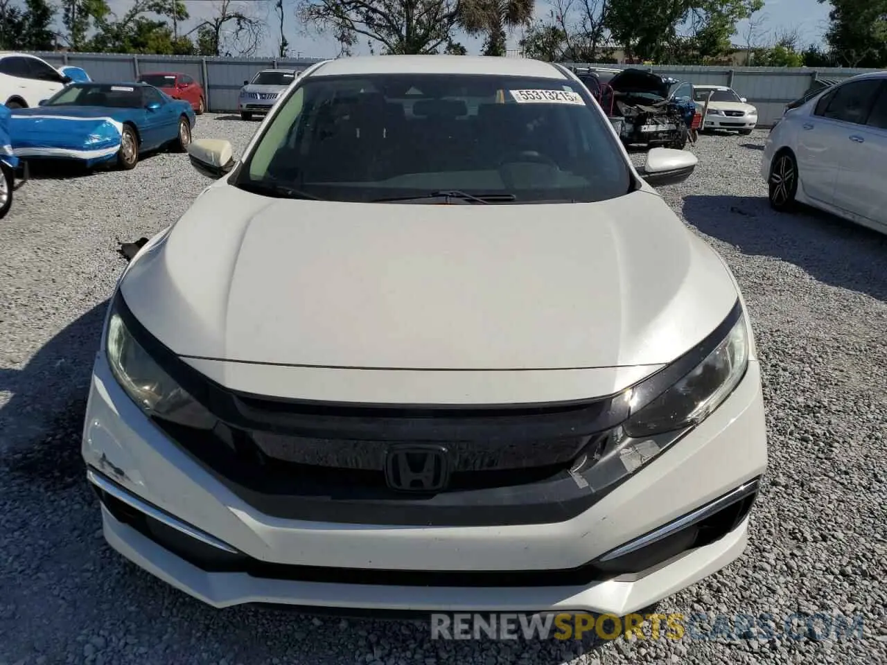 5 Photograph of a damaged car 2HGFC2F6XKH599885 HONDA CIVIC 2019