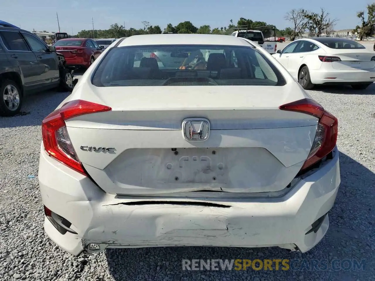 6 Photograph of a damaged car 2HGFC2F6XKH599885 HONDA CIVIC 2019
