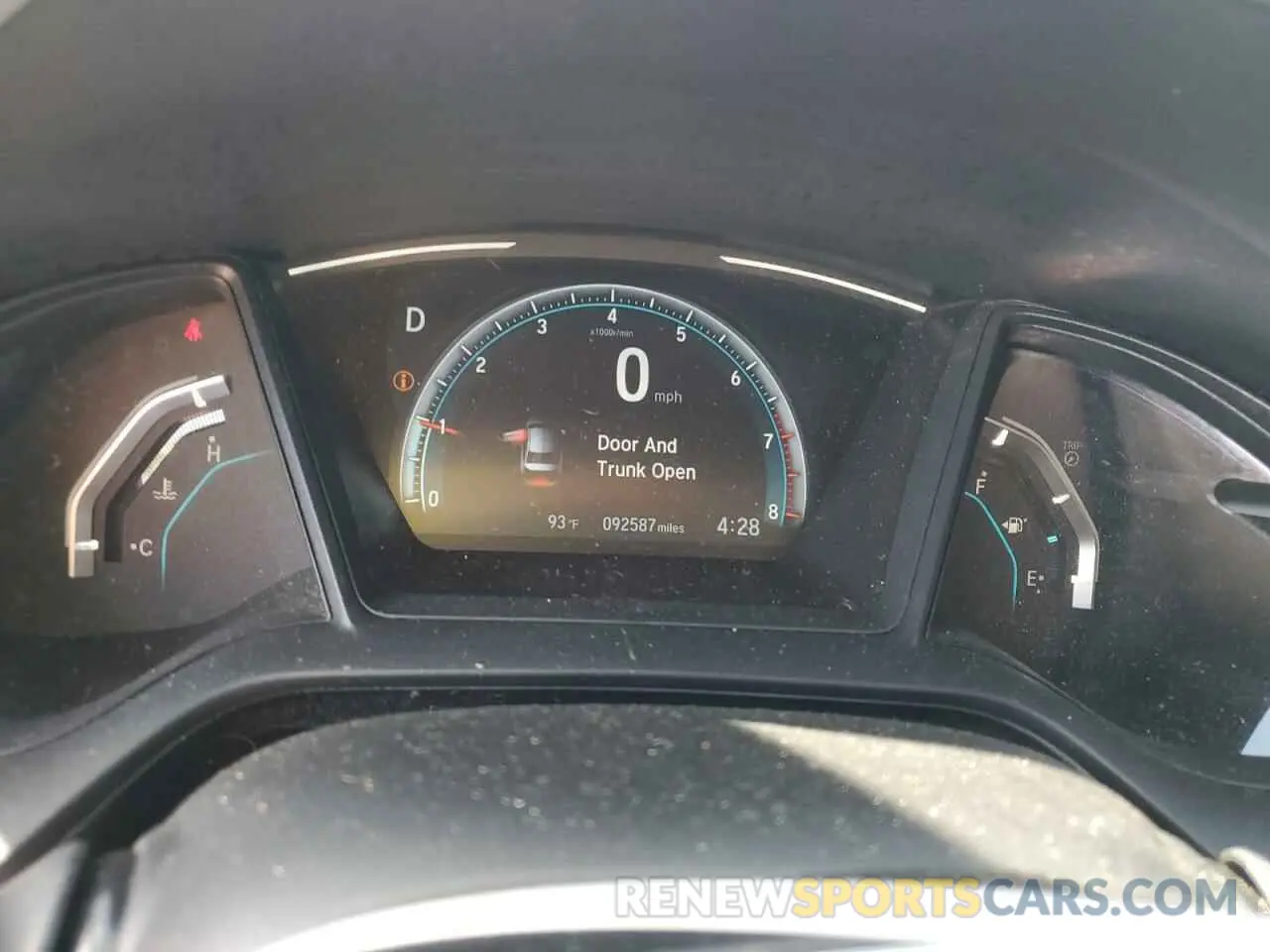 9 Photograph of a damaged car 2HGFC2F6XKH599885 HONDA CIVIC 2019