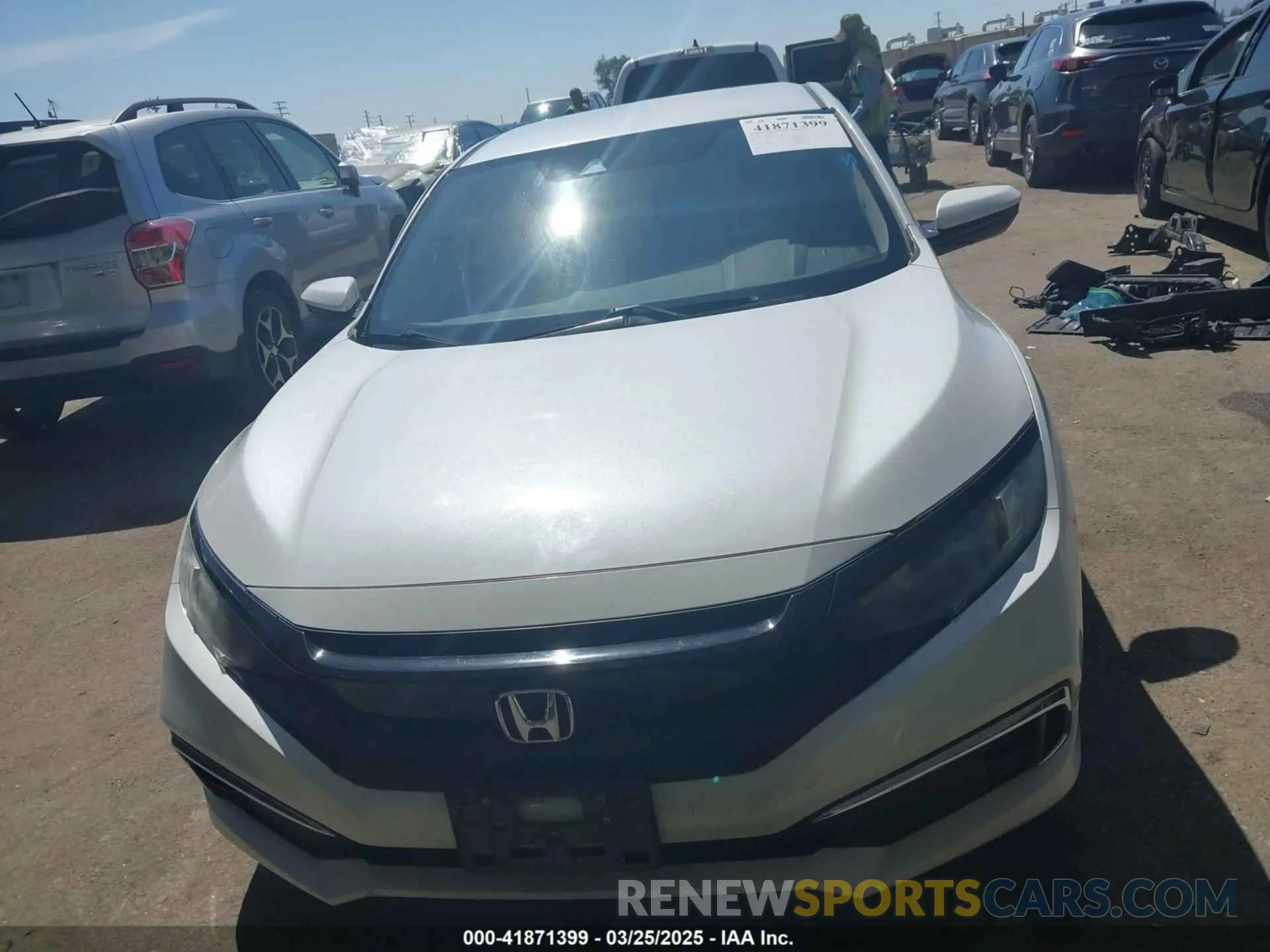 12 Photograph of a damaged car 2HGFC2F6XKH600677 HONDA CIVIC 2019