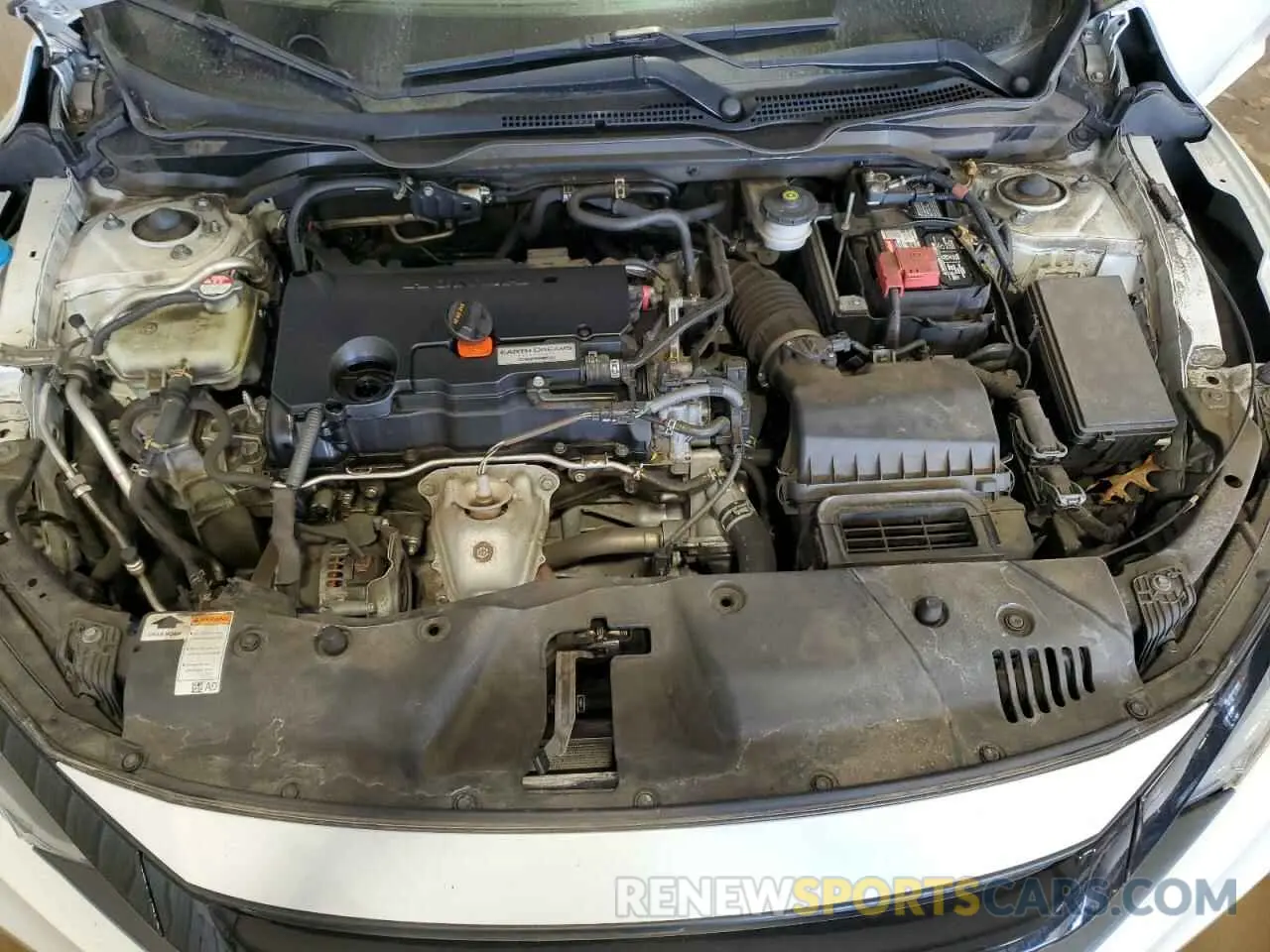 11 Photograph of a damaged car 2HGFC2F6XKH604454 HONDA CIVIC 2019