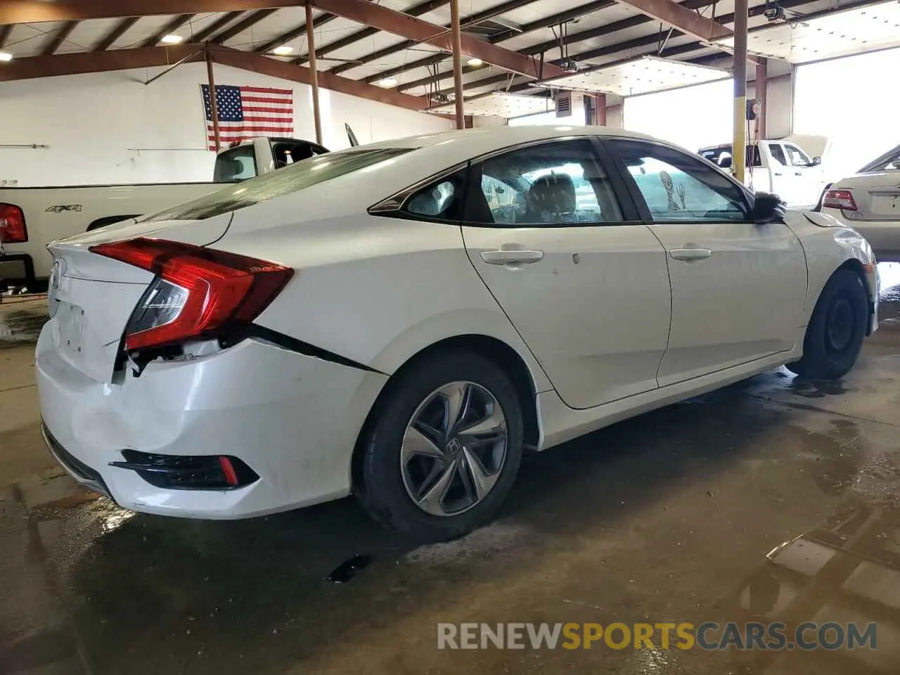 3 Photograph of a damaged car 2HGFC2F6XKH604454 HONDA CIVIC 2019