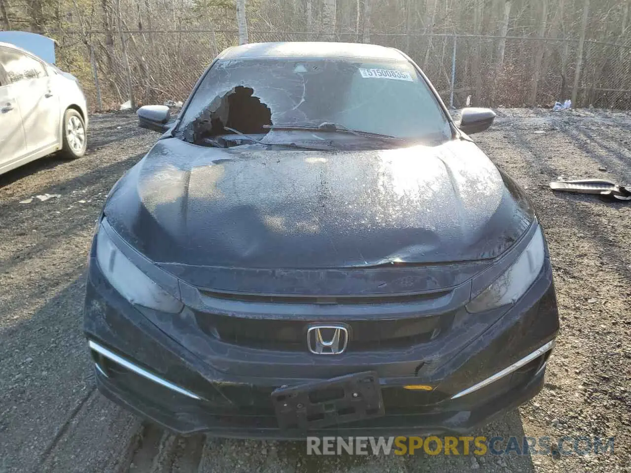 5 Photograph of a damaged car 2HGFC2F73KH036945 HONDA CIVIC 2019
