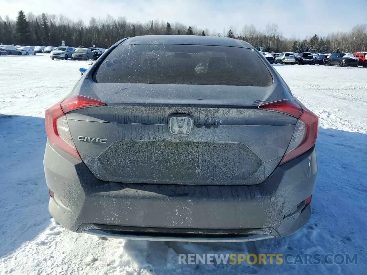 6 Photograph of a damaged car 2HGFC2F73KH039411 HONDA CIVIC 2019