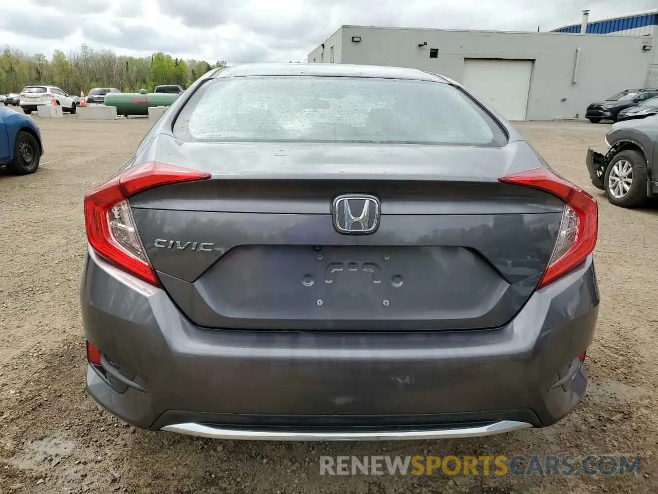 6 Photograph of a damaged car 2HGFC2F73KH039845 HONDA CIVIC 2019