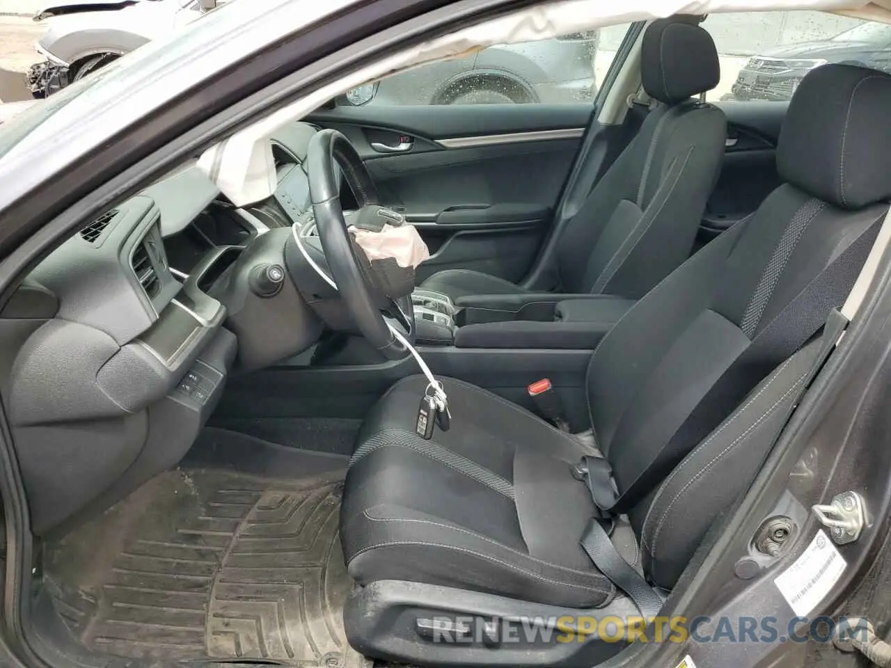 7 Photograph of a damaged car 2HGFC2F73KH039845 HONDA CIVIC 2019