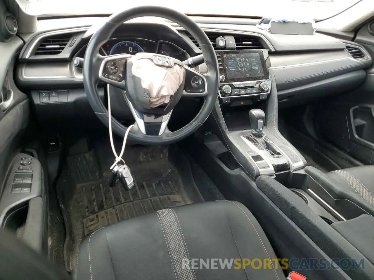 8 Photograph of a damaged car 2HGFC2F73KH039845 HONDA CIVIC 2019