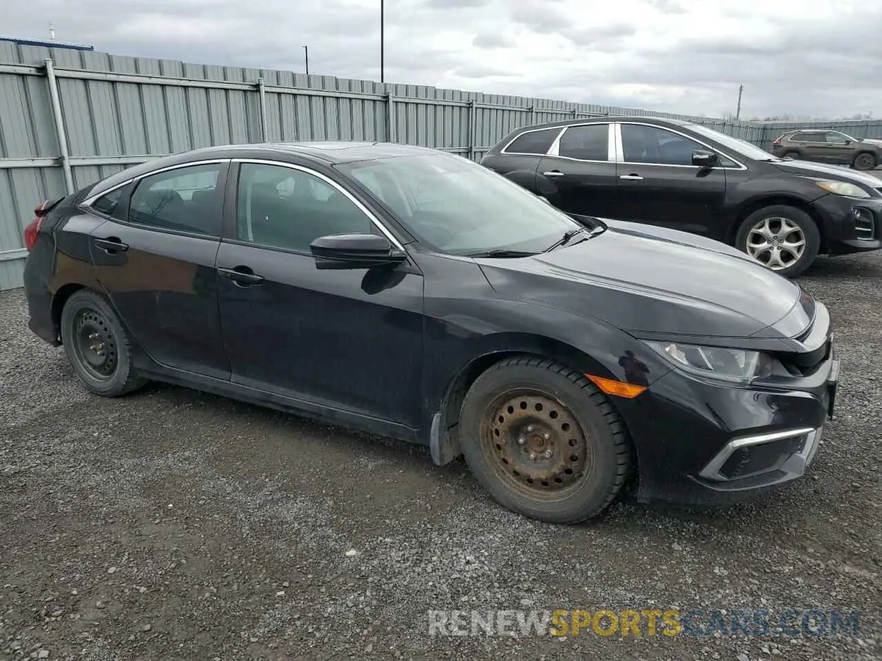 4 Photograph of a damaged car 2HGFC2F74KH034136 HONDA CIVIC 2019