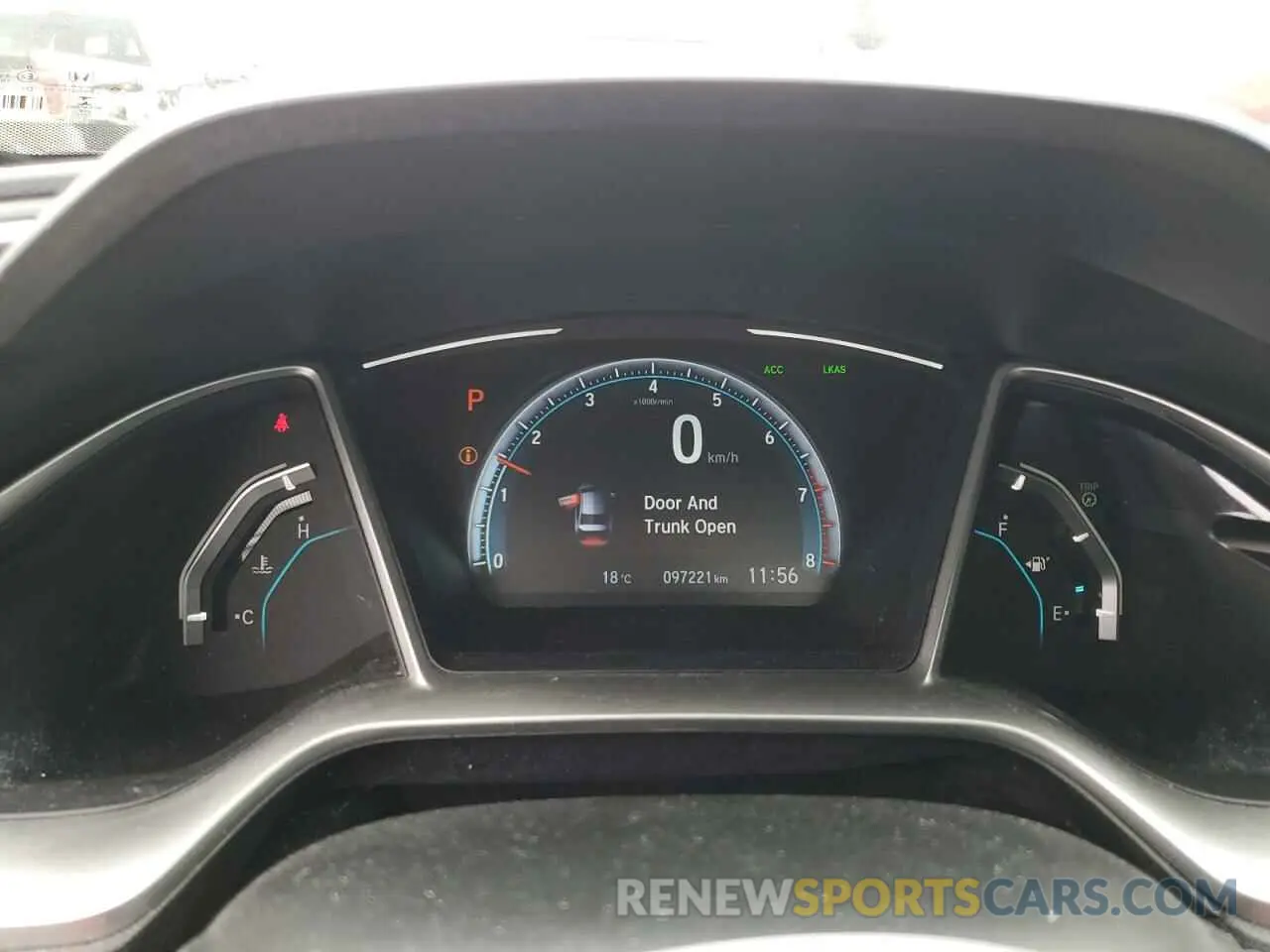 9 Photograph of a damaged car 2HGFC2F74KH034136 HONDA CIVIC 2019