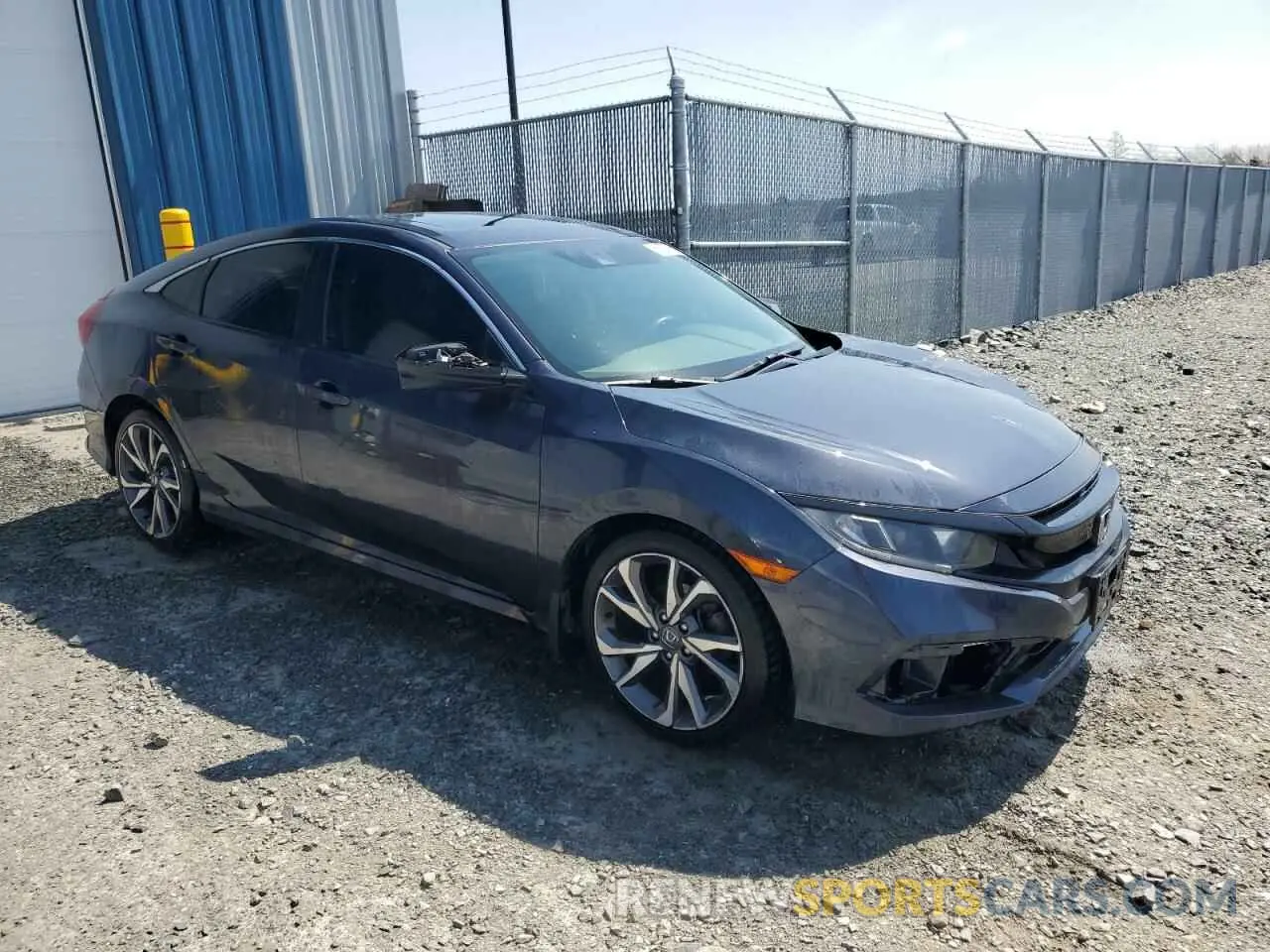 4 Photograph of a damaged car 2HGFC2F76KH016348 HONDA CIVIC 2019