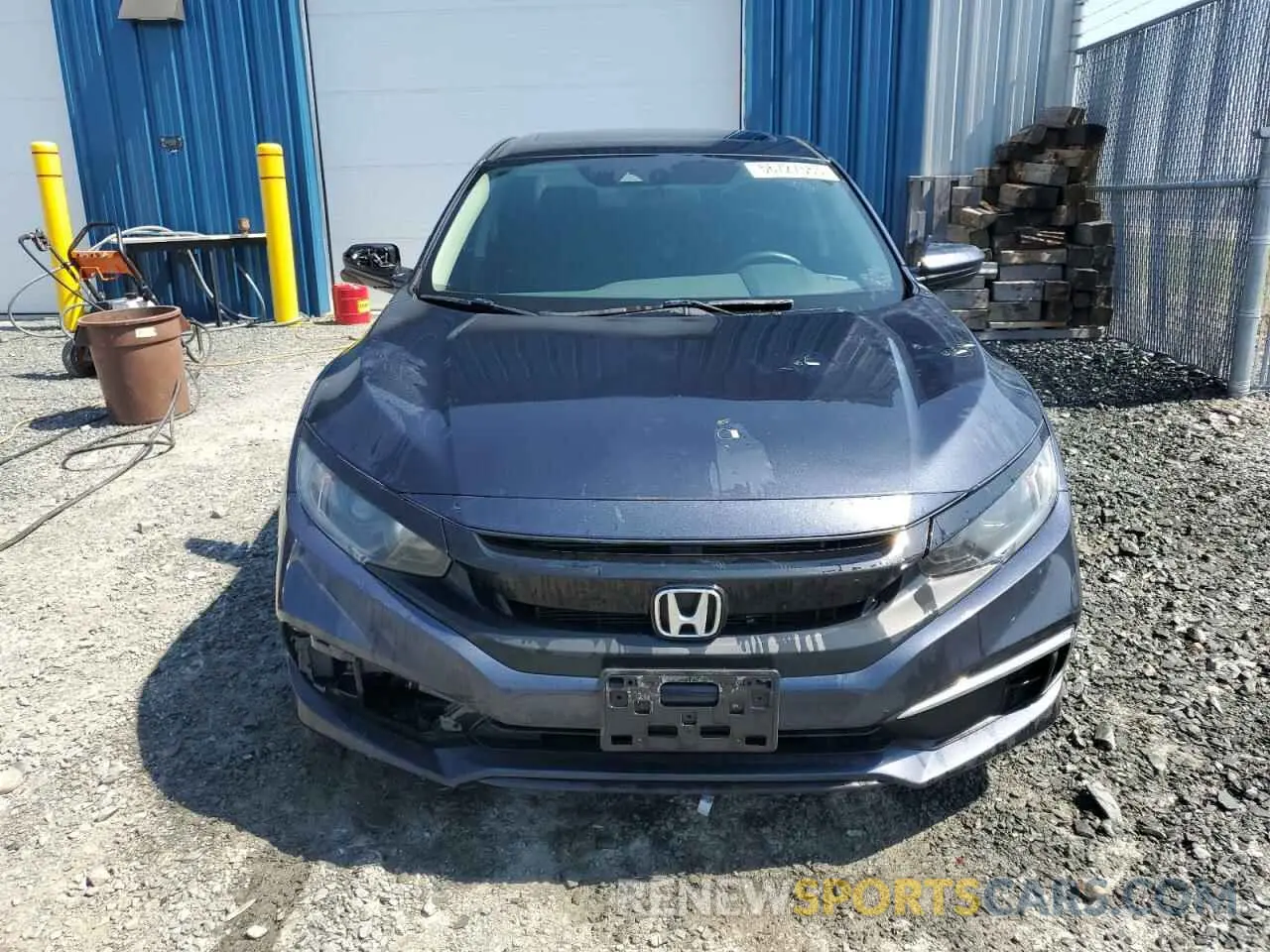 5 Photograph of a damaged car 2HGFC2F76KH016348 HONDA CIVIC 2019