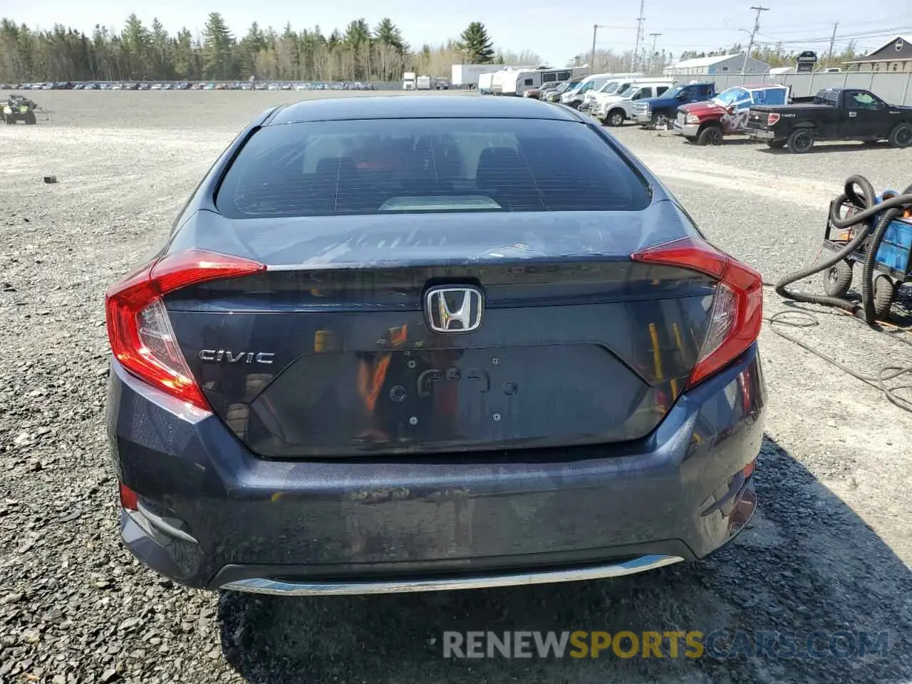 6 Photograph of a damaged car 2HGFC2F76KH016348 HONDA CIVIC 2019